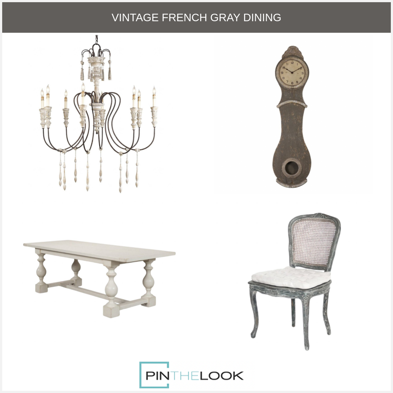 Shabby Chic and Iron Chandelier