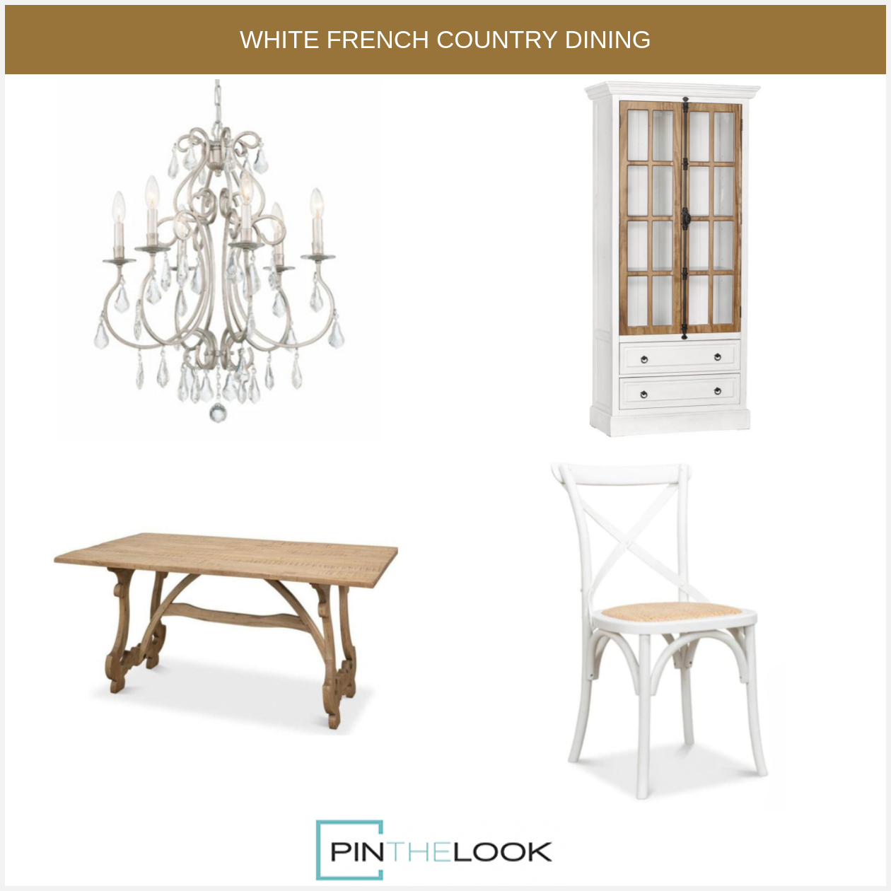 Weathered Provence Dining Table