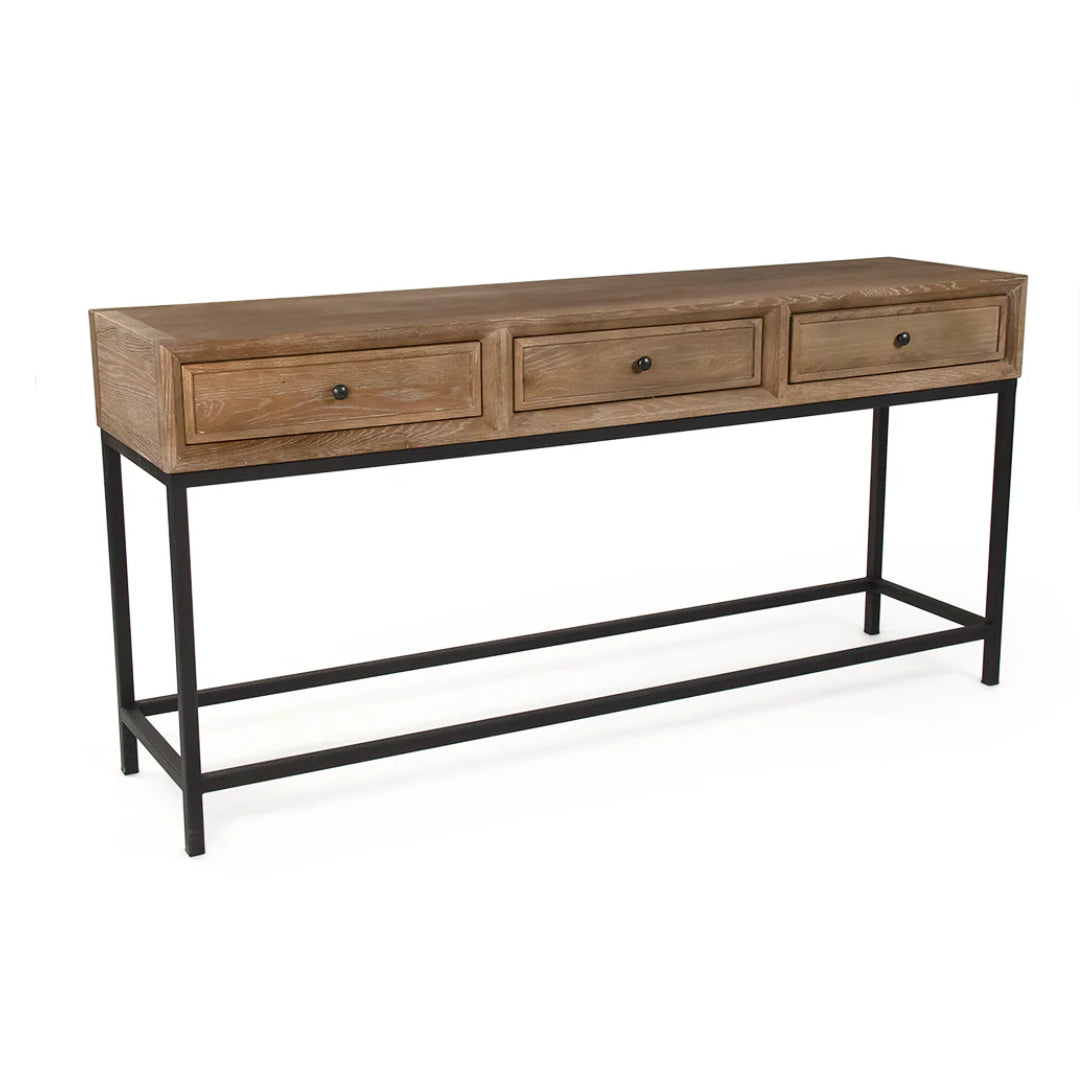 Rectangular Rustic Console Table