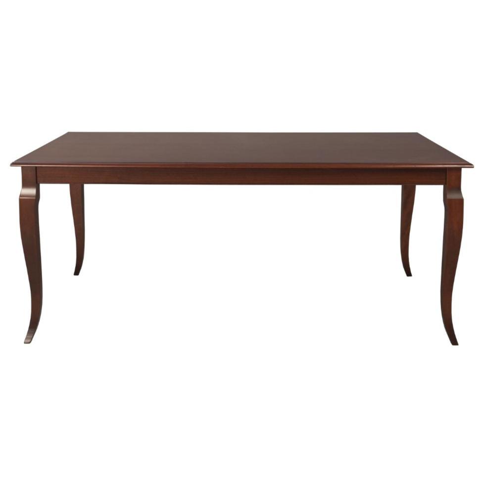 Elegant Cabriole Leg Dining Table