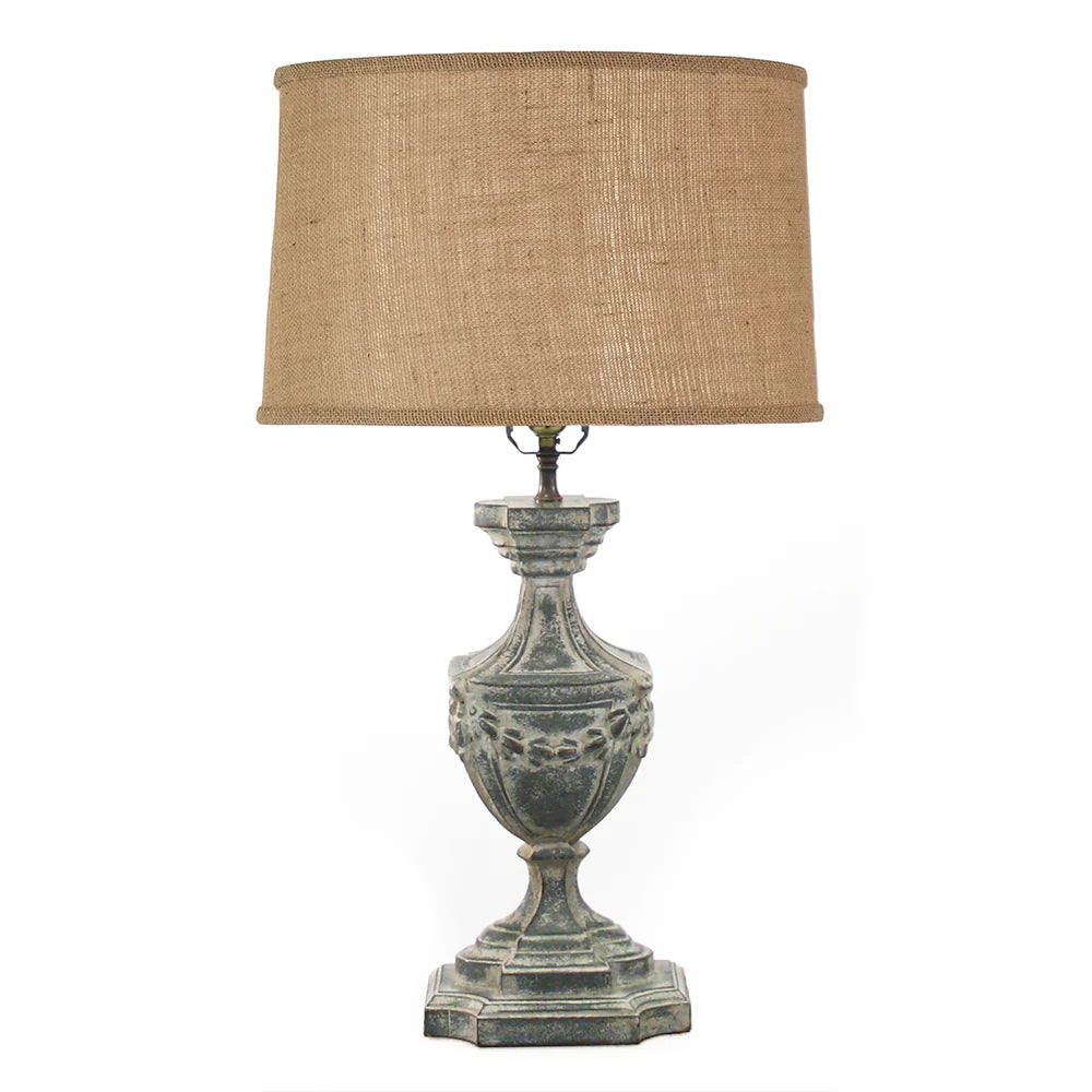 Romanesque French Gris Lamp