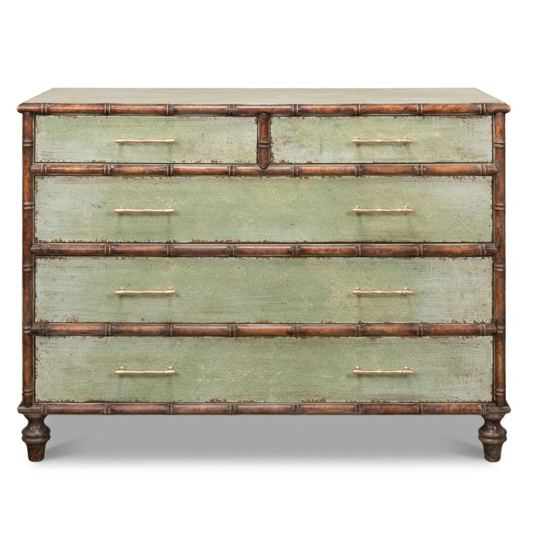 Willow Green Rustic Allure Chest