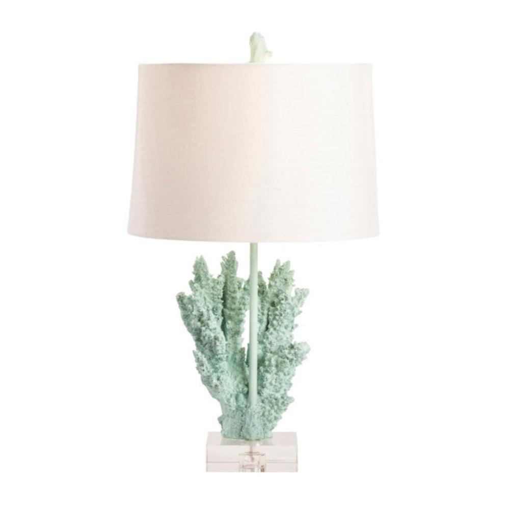 Sea Blue Coral Table Lamp