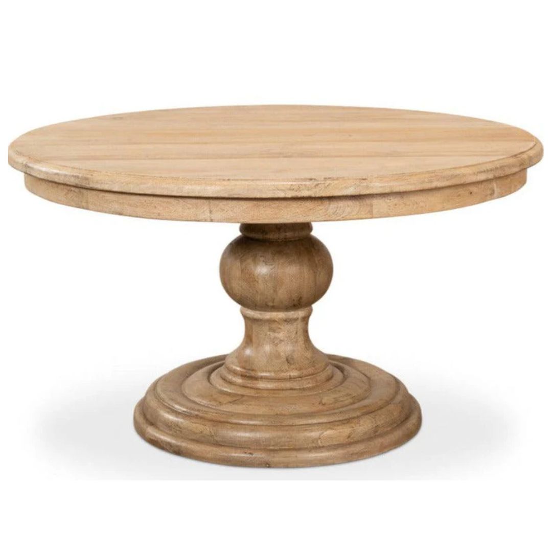 Sienna Farmhouse Round Dining Table