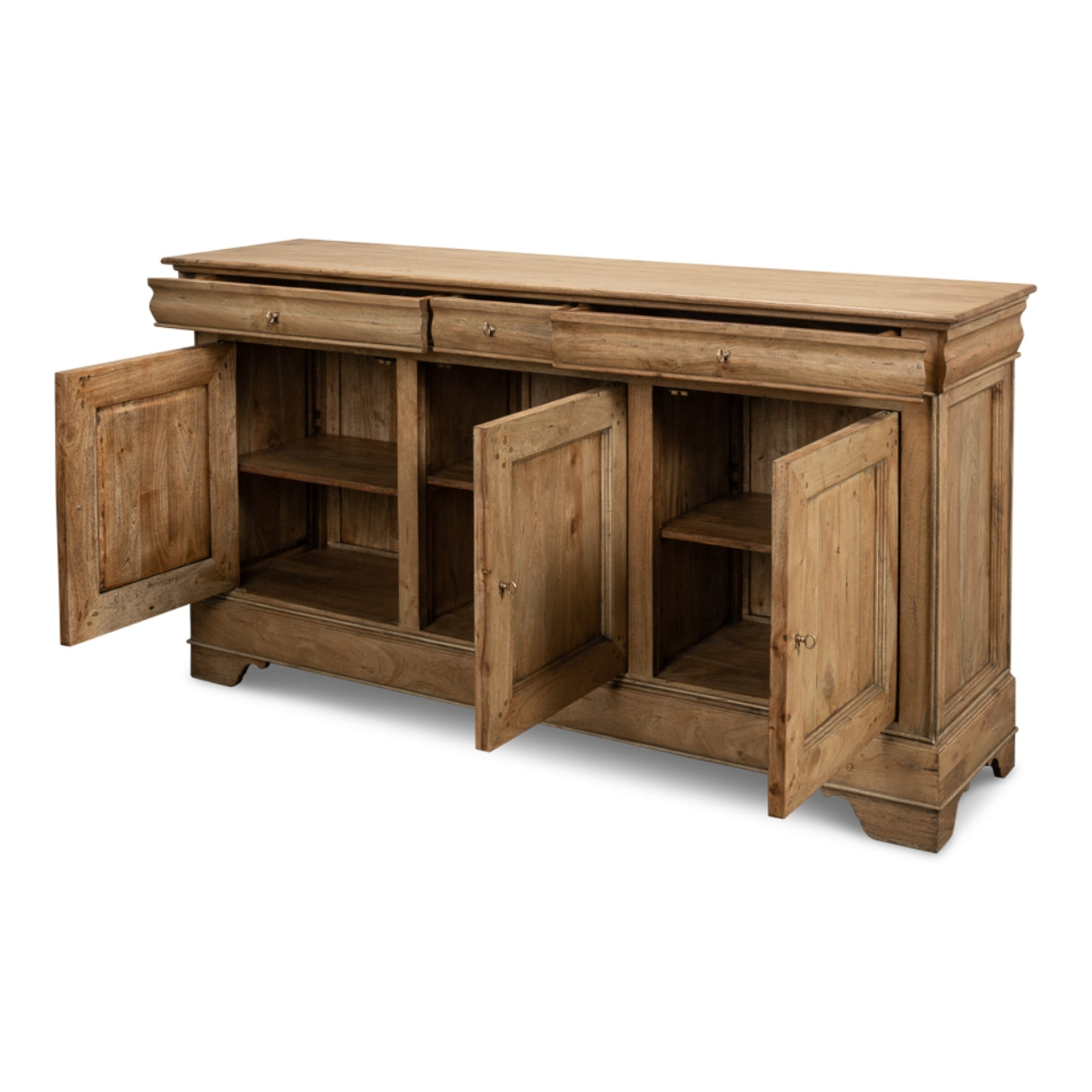 Cafe au Lait Walnut Driftwood Sideboard