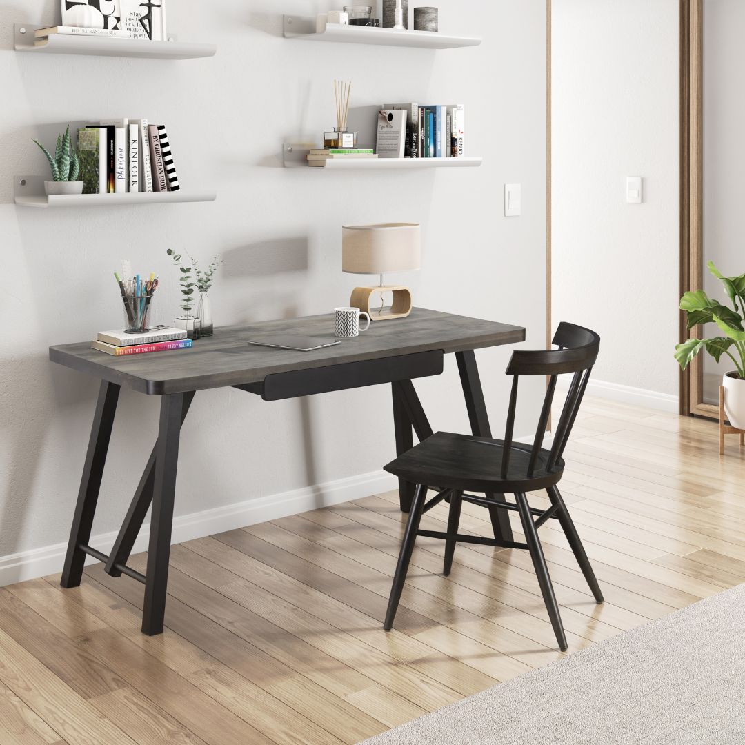 Modern Farmhouse Slat Back Dining Chair