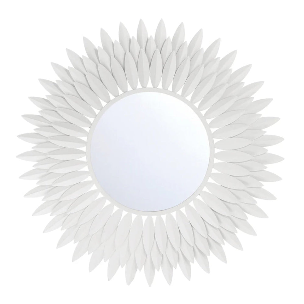 Sunburst Leaf Mirror