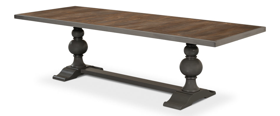 Long Rustic Vancastle Dining Table