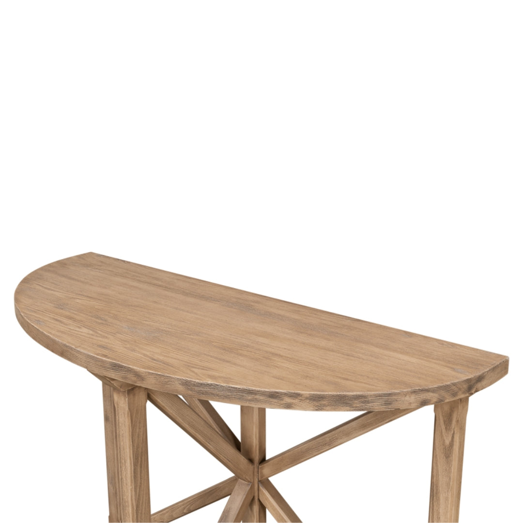 Vineyards Half-Moon Console Table