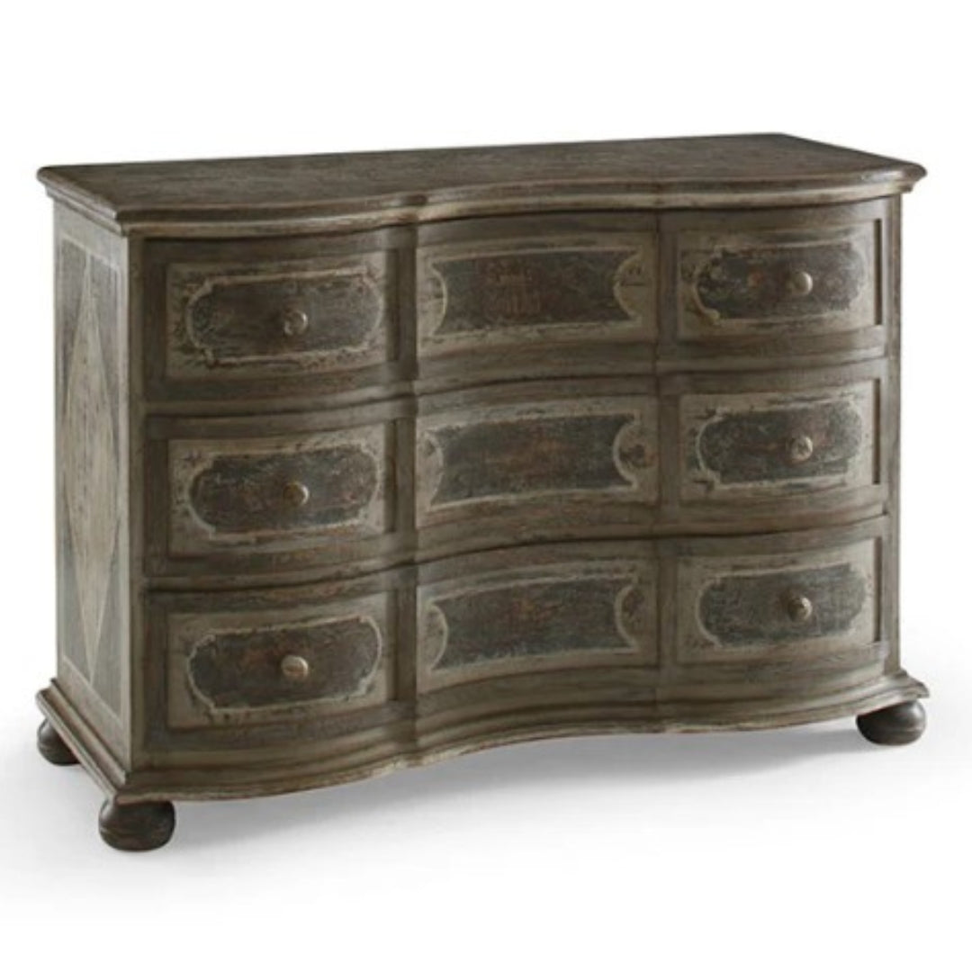 Serpentine Curved Drawer Chest