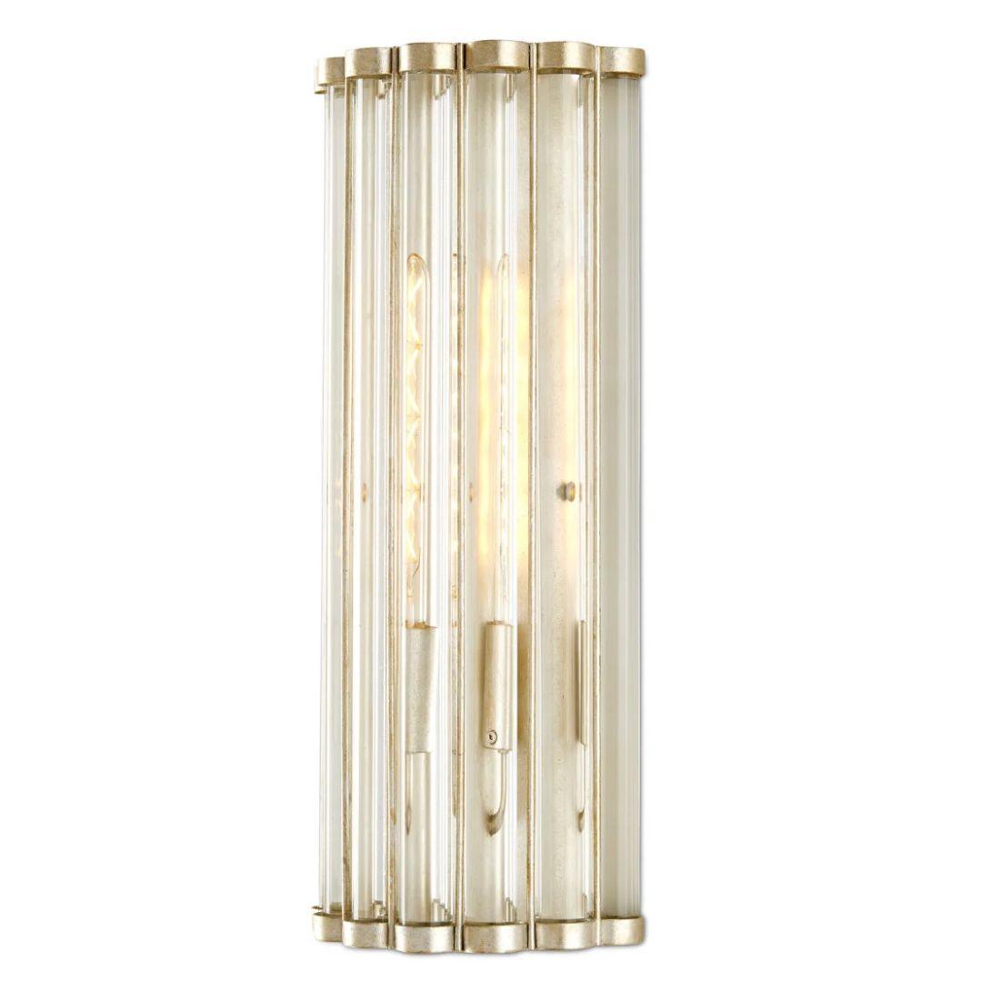 Art Deco Glass Tubes Wall Sconce