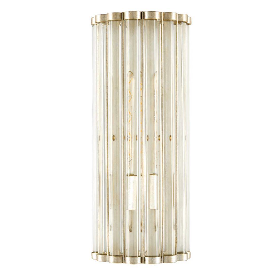 Art Deco Glass Tubes Wall Sconce