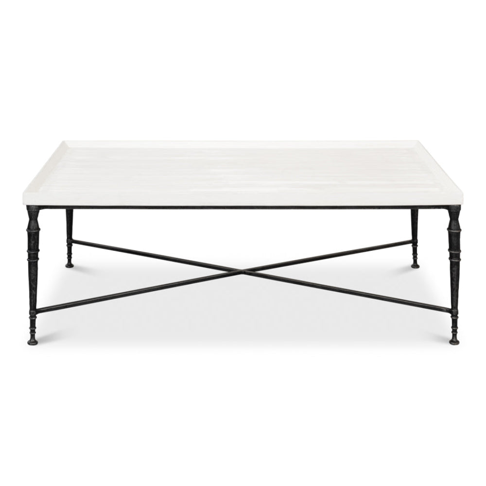 White Elegance Cocktail Table