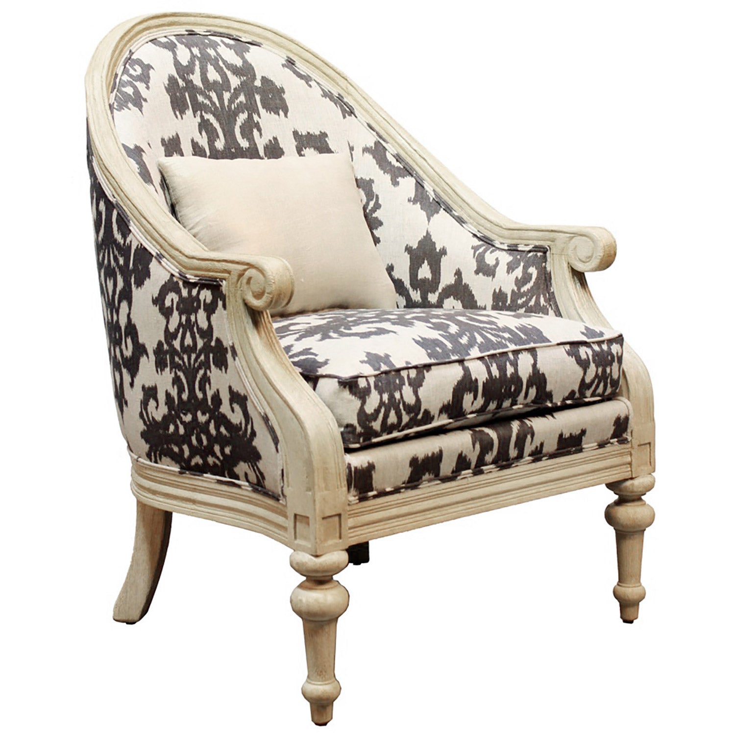 Casablanca Curved Accent Chair