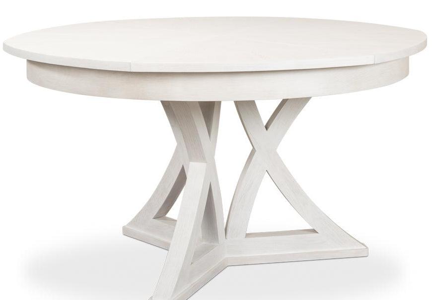 Casual White Jupe Dining Table - Belle Escape