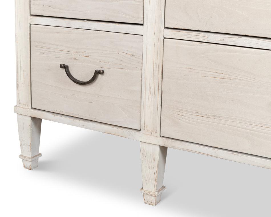 White traditional online dresser