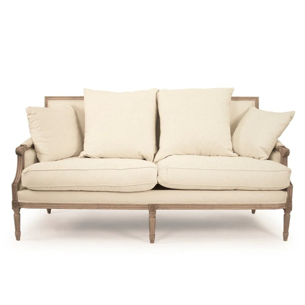 Creme Blanc Louis Sofa