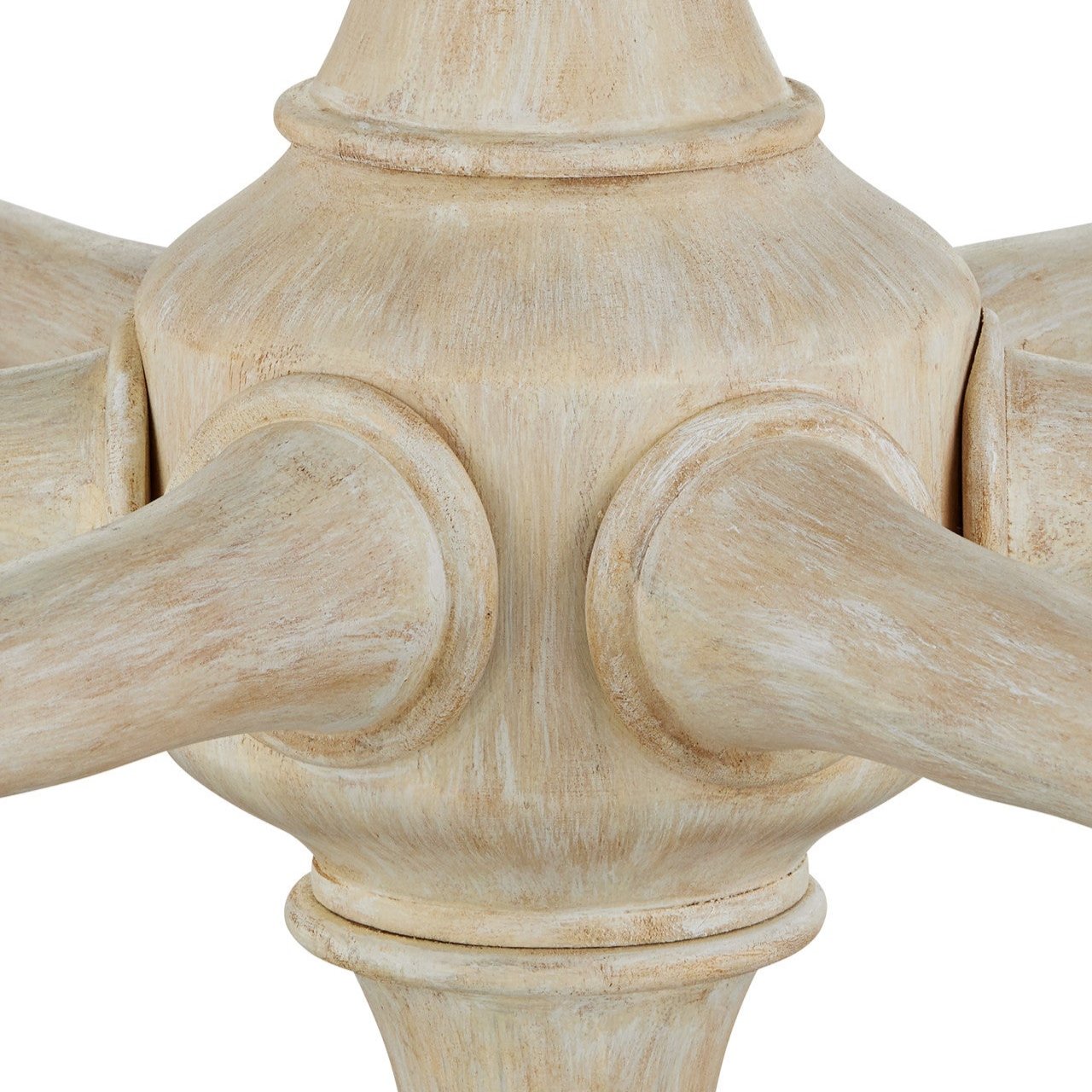 Natural Sandstone 6-Light Chandelier