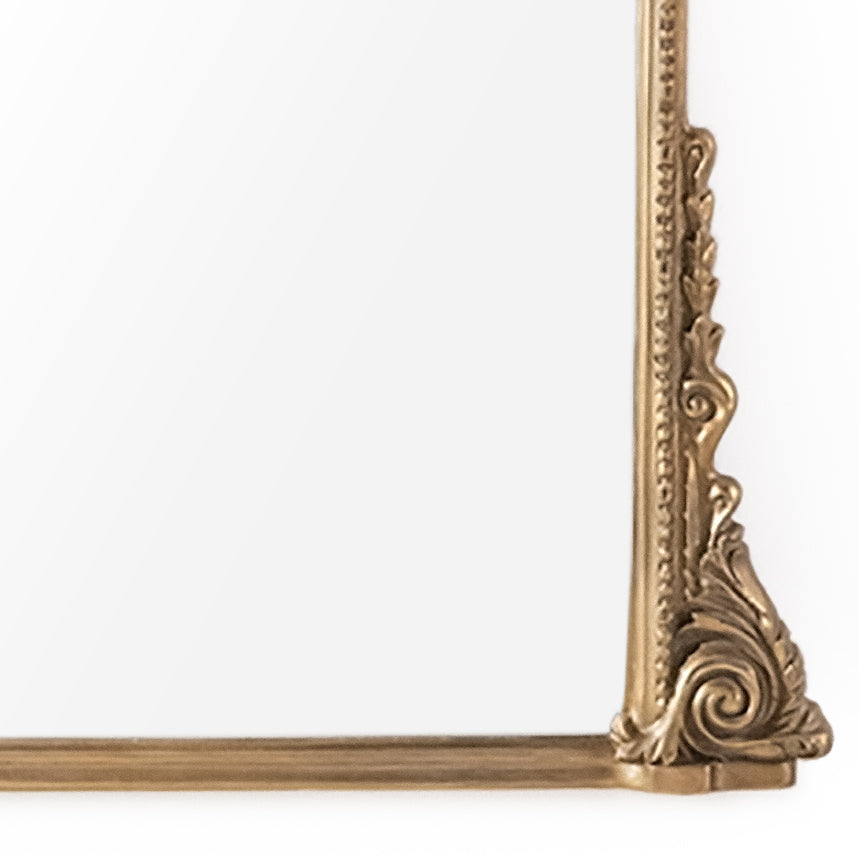 Jules Verne Golden Mantel Mirror