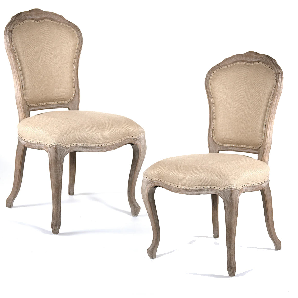 French Provence Cabriole Chairs