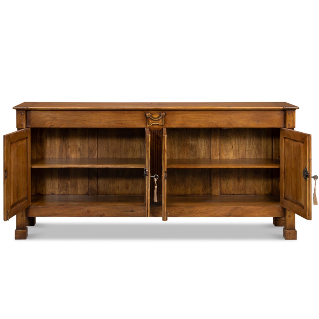 Fruitwood Manor 4-Door Sideboard