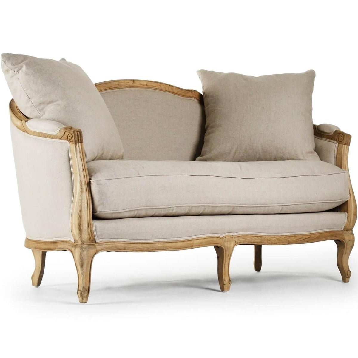 Maison Blanc Settee | French Settees – Belle Escape