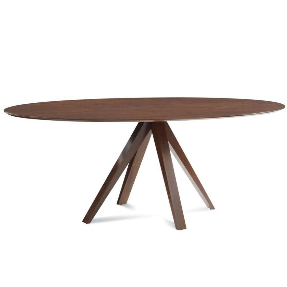 Elegant Spider Leg Pedestal Dining Table