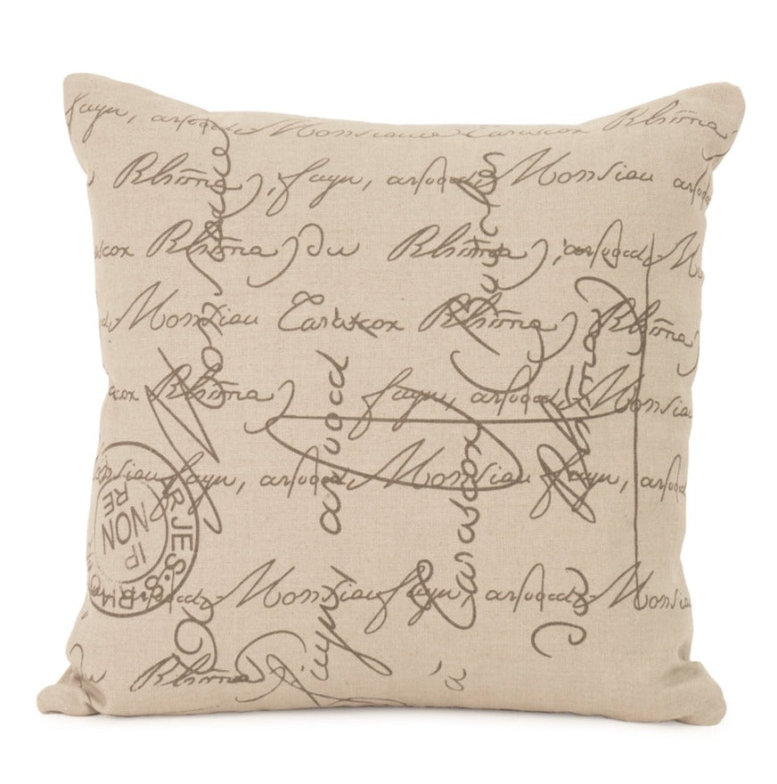 French Linen Postal Pillow