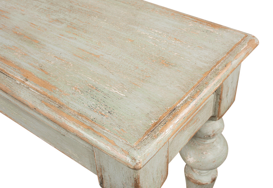 Sage Farmhouse Console Table