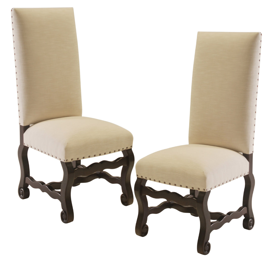 Scroll Leg Francesca Chair