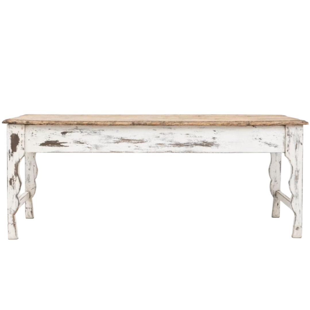 Antique French Farmhouse Table, Circa 1870